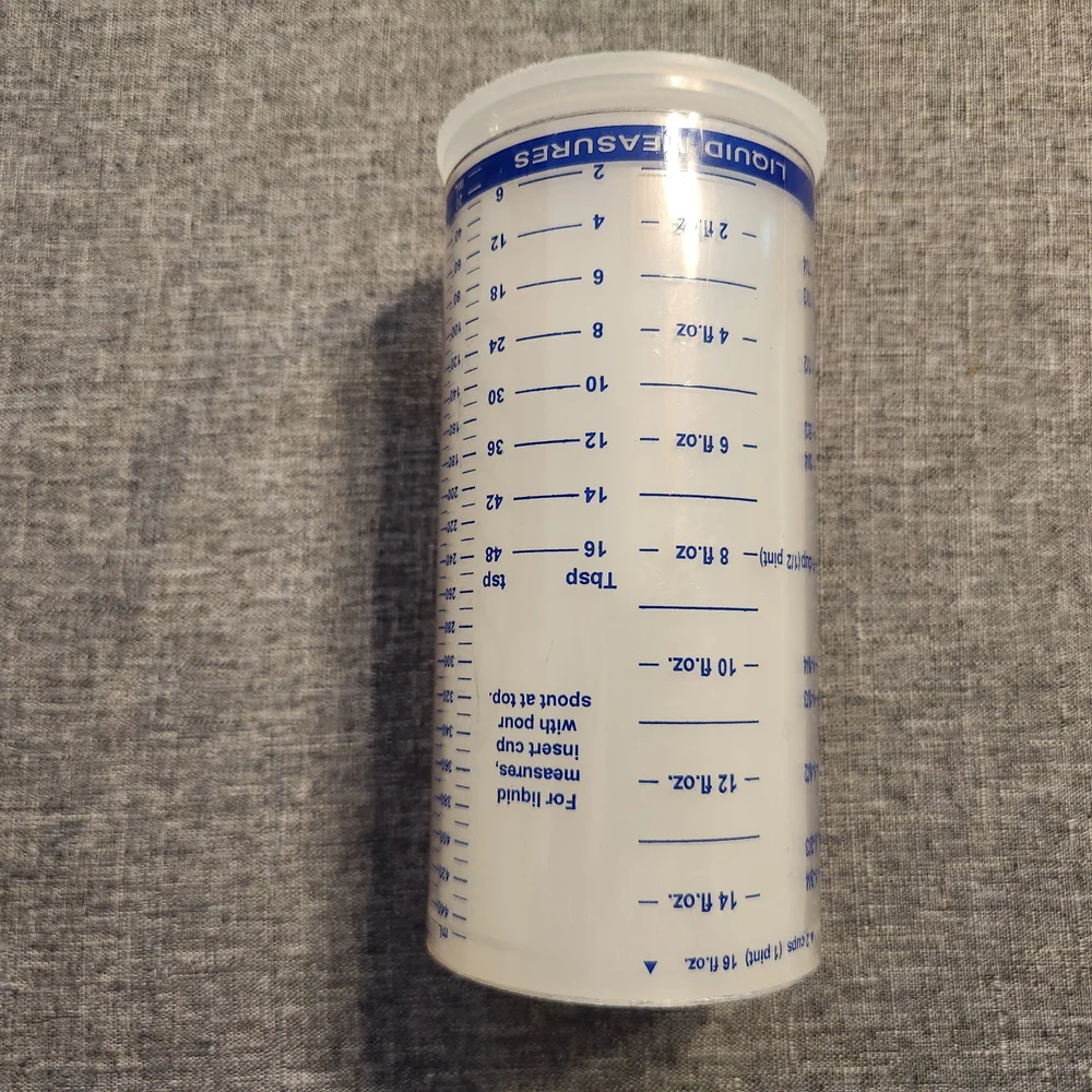 Pampered Chef Measure-All Dry/Solid 2 Cup Measuring Cup #2225